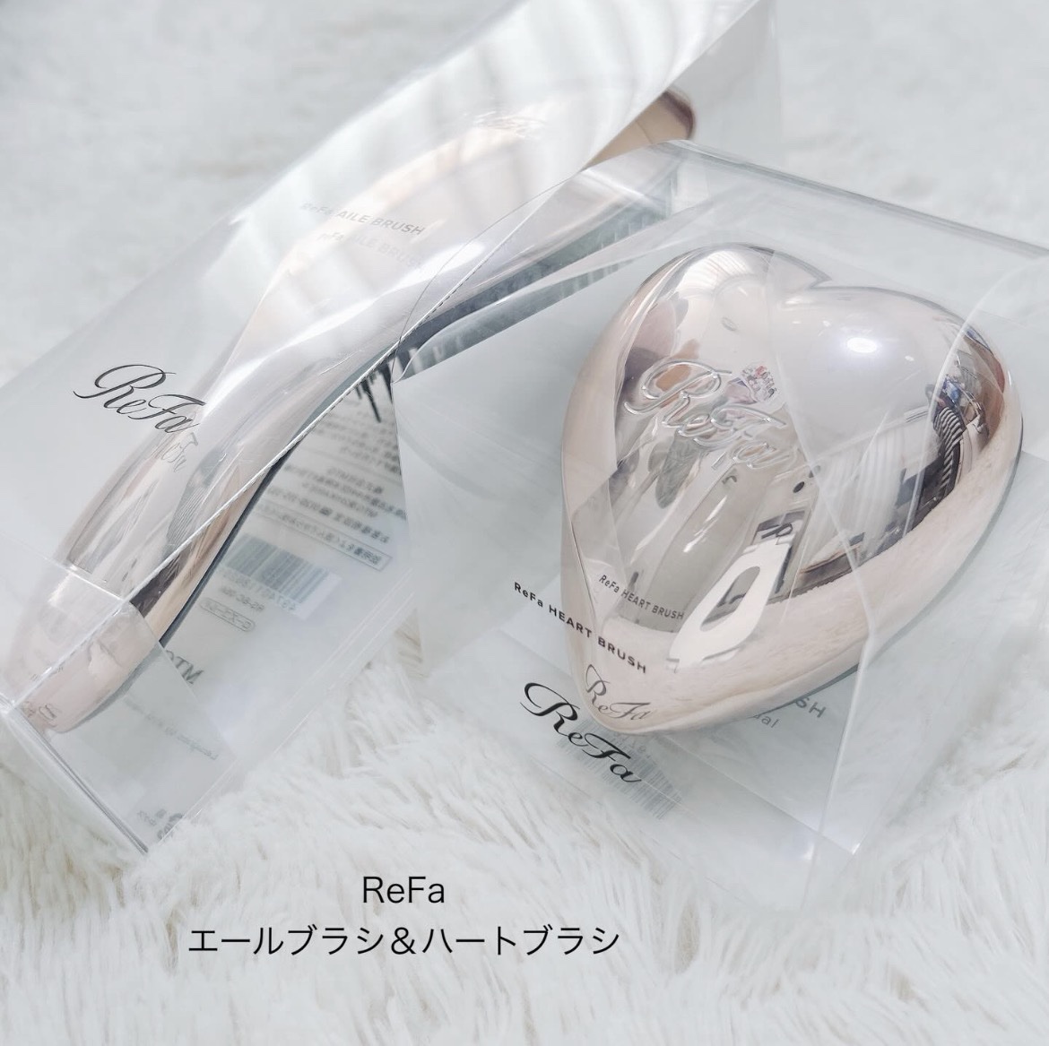 リファエールブラシ/ReFa/ヘアブラシを使ったクチコミ（1枚目）