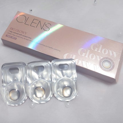 Big Glowy 1day モカブラウン/OLENS/ワンデー(1DAY)カラコンの画像