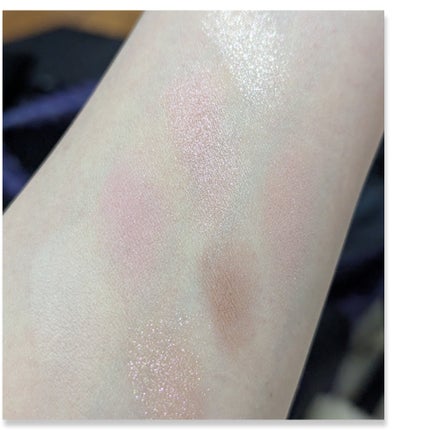 アイカラーパレット ティーフレーバーコレクション /ラブ・ライナー/アイシャドウパレットを使ったクチコミ(3枚目)