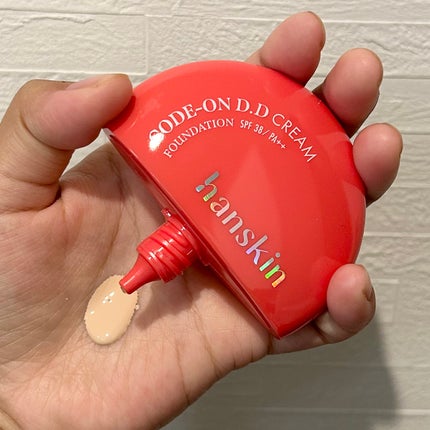 CODEON DDクリームファンデーション/ハンスキン/クリーム・エマルジョンファンデーションを使ったクチコミ(2枚目)