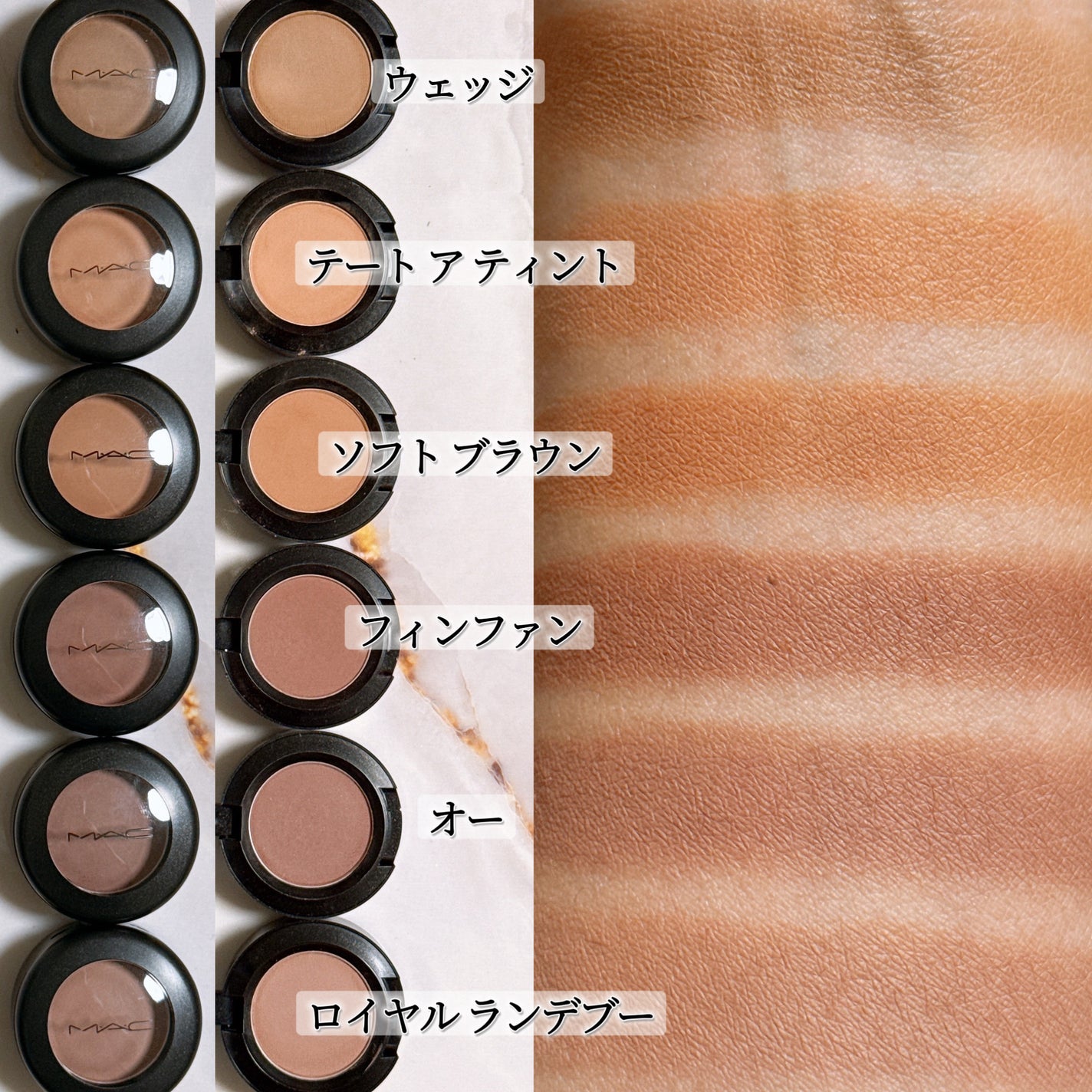 スモール アイシャドウ/M・A・C/単色アイシャドウを使ったクチコミ(2枚目)