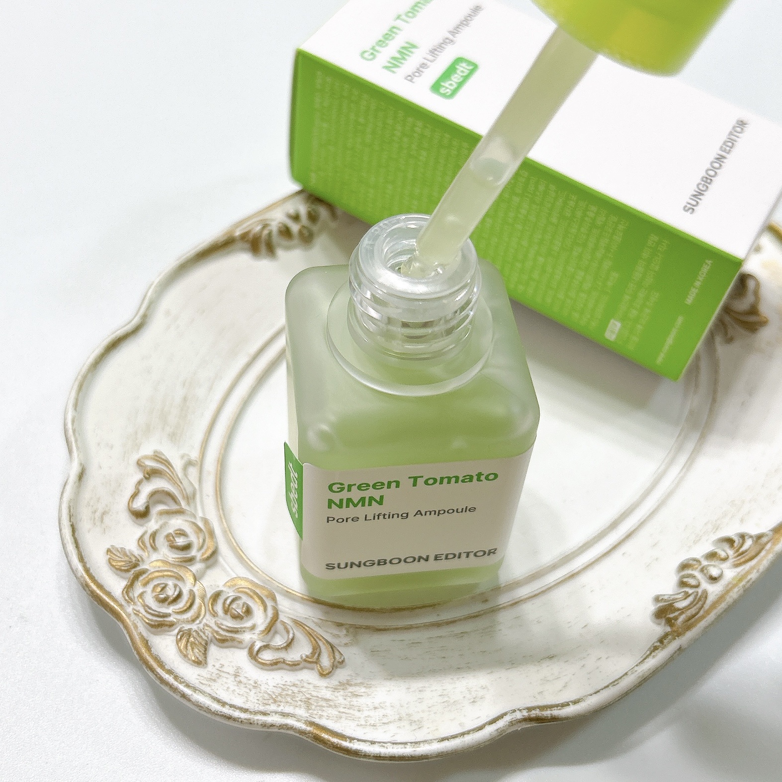 グリーントマト NMN ポア リフティング アンプル/SUNGBOON EDITOR（成分エディター）/美容液を使ったクチコミ（2枚目）