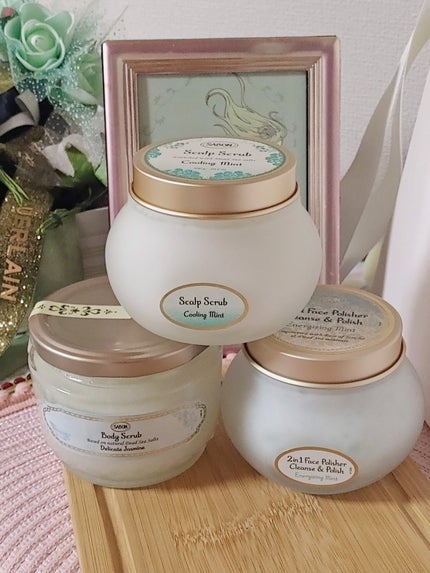 ヘッドスクラブ リフレッシング(ミント)/SABON/ヘッドスクラブを使ったクチコミ(3枚目)