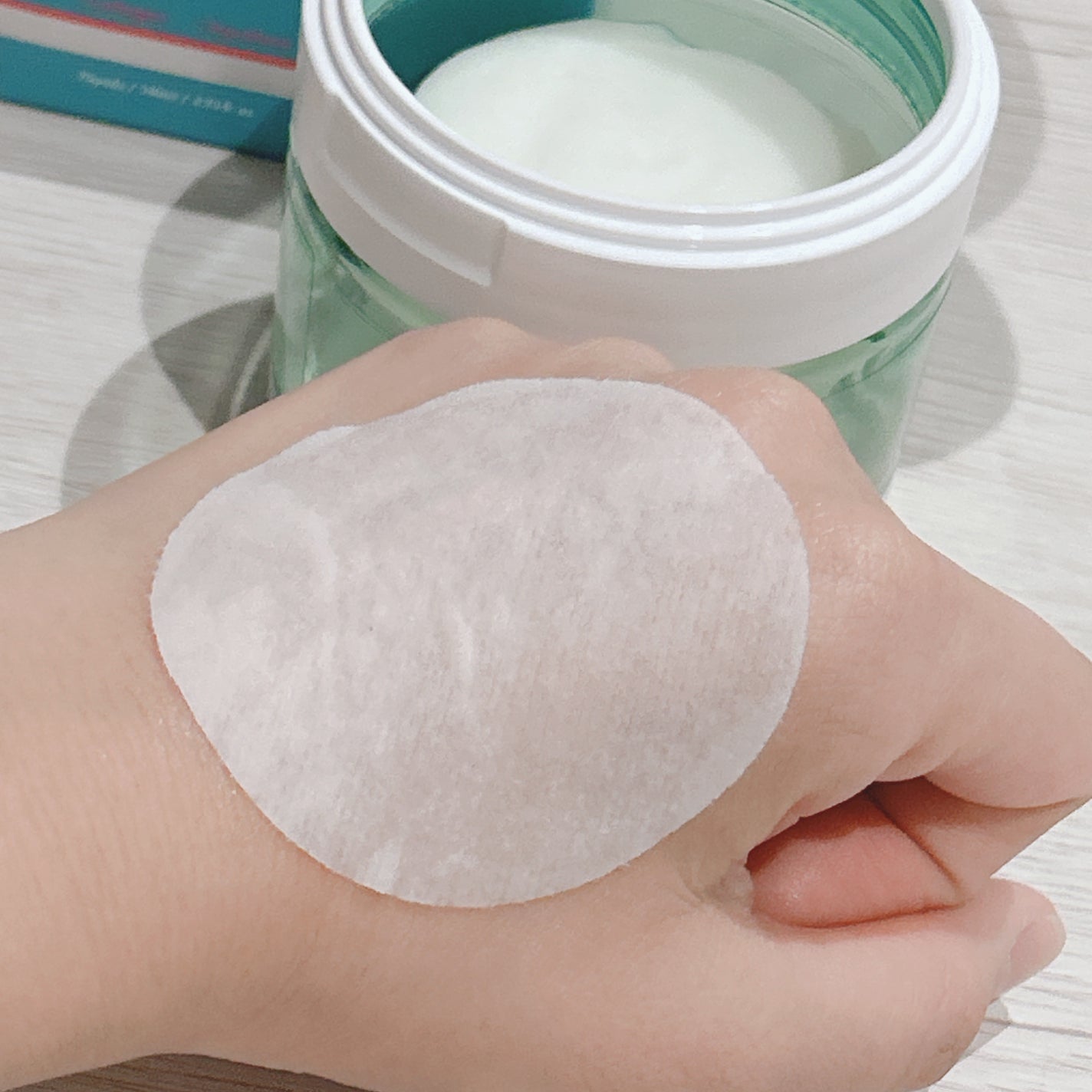 シカ PDRN 跡 クリアー トナーパッド/irecipe/トナーパッドを使ったクチコミ(4枚目)