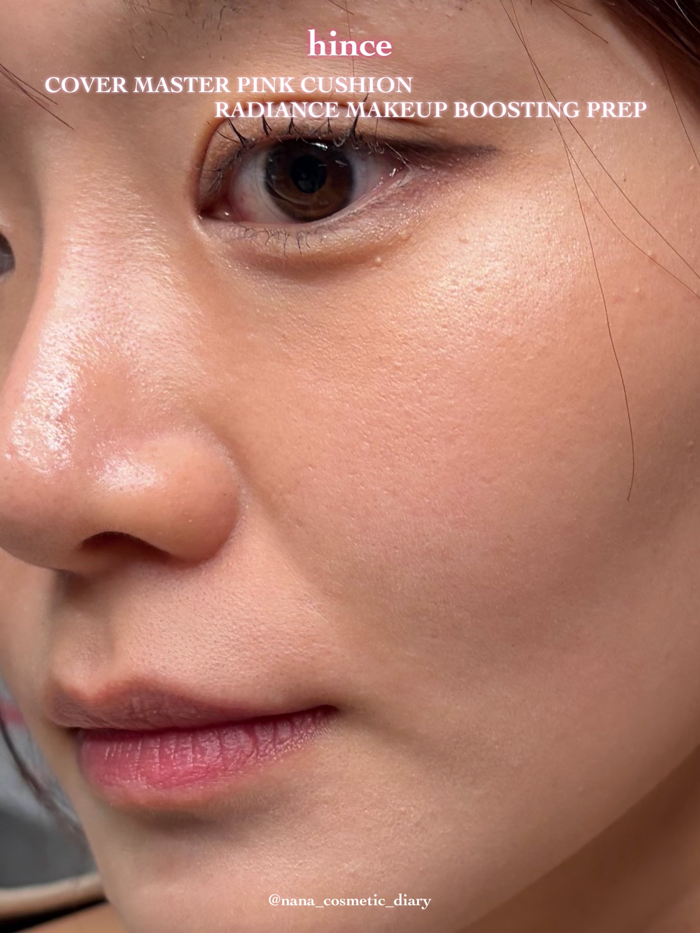 カバーマスターピンククッション/hince/クッションファンデーションを使ったクチコミ（3枚目）