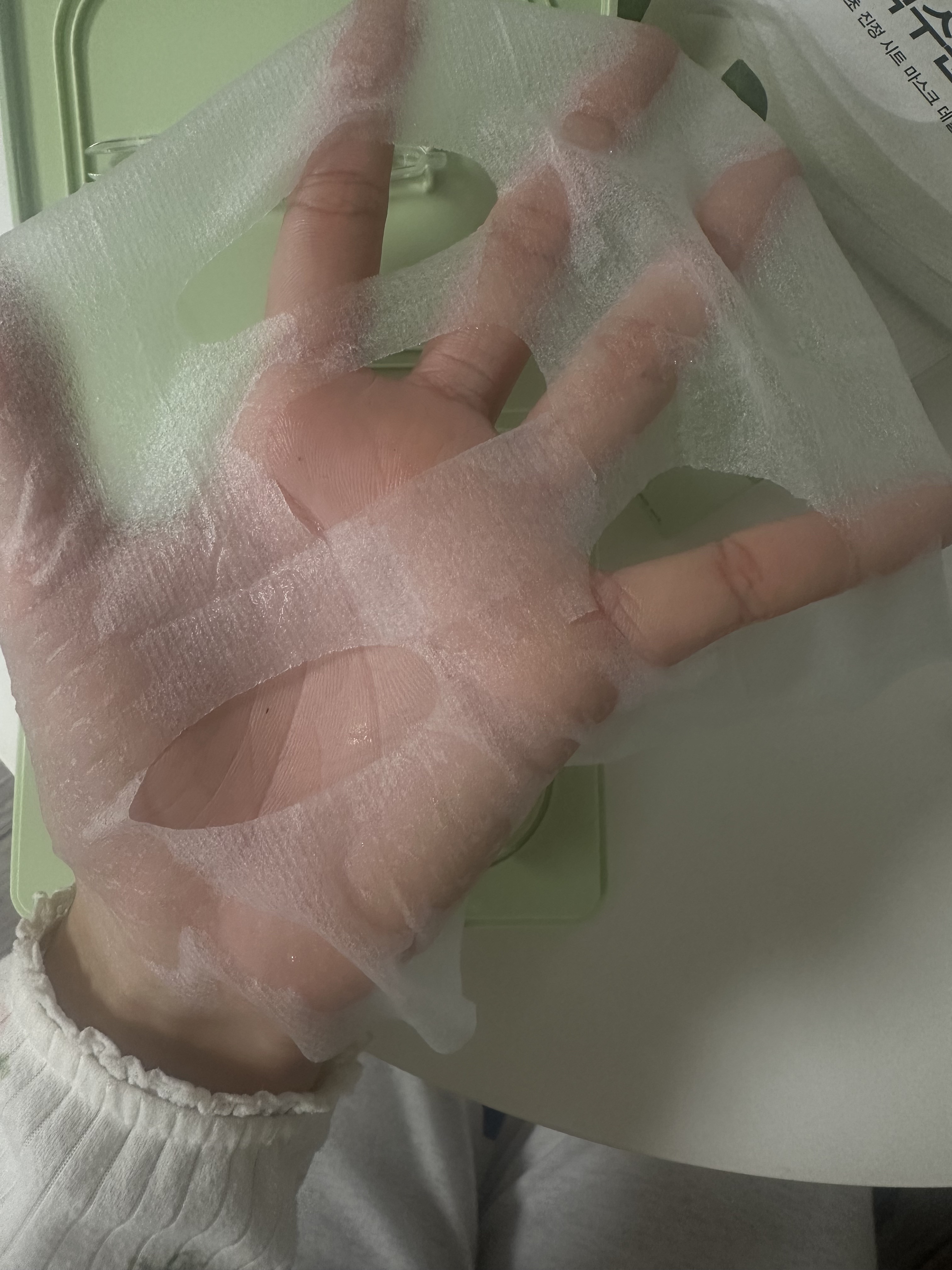 ドクダミシートマスクデイリーピック/Abib /シートマスク・パックを使ったクチコミ（3枚目）