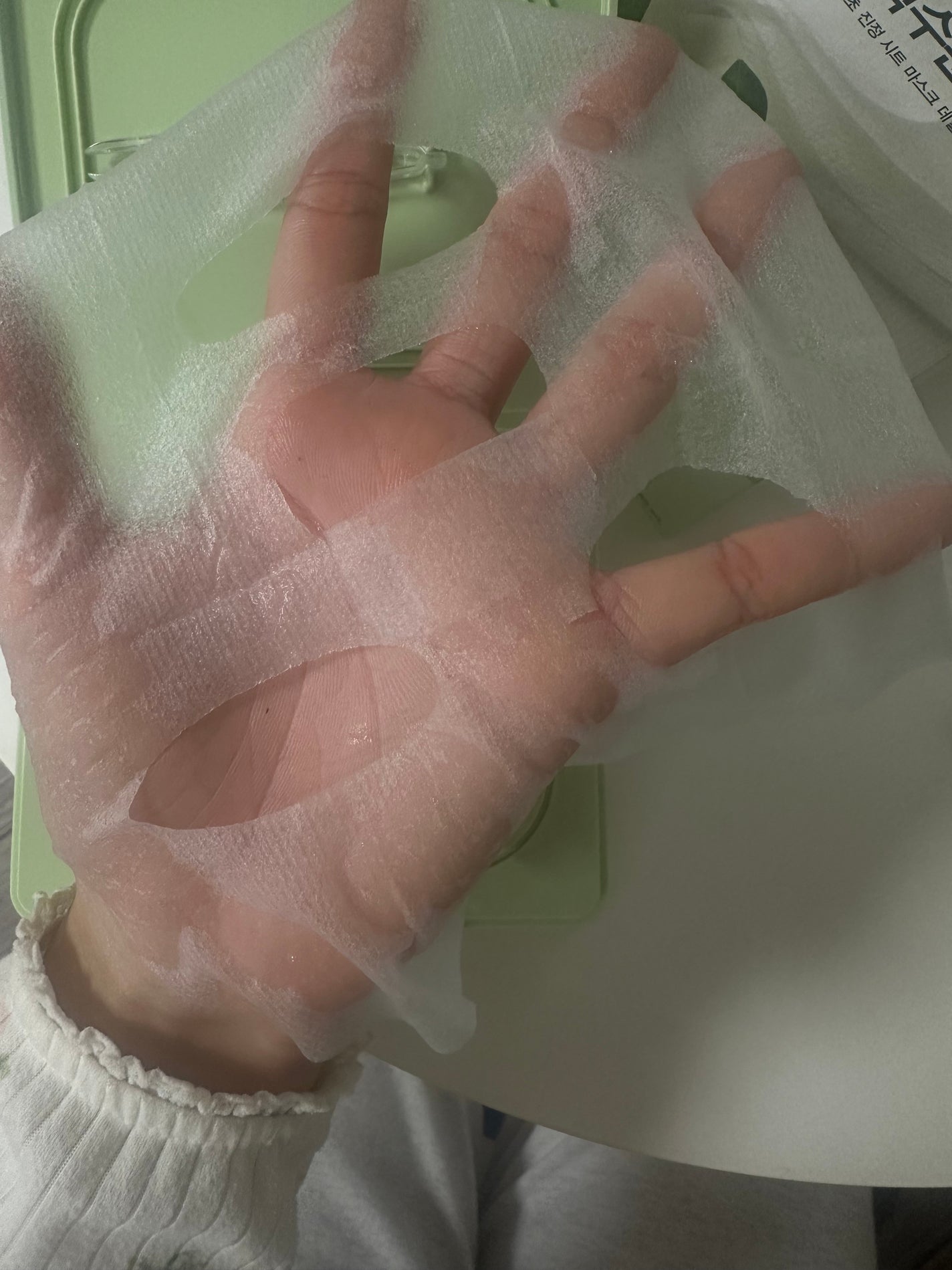 ドクダミシートマスクデイリーピック/Abib /シートマスク・パックを使ったクチコミ(3枚目)