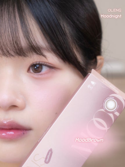 Moodnight 1day/OLENS/カラーコンタクトレンズを使ったクチコミ(1枚目)