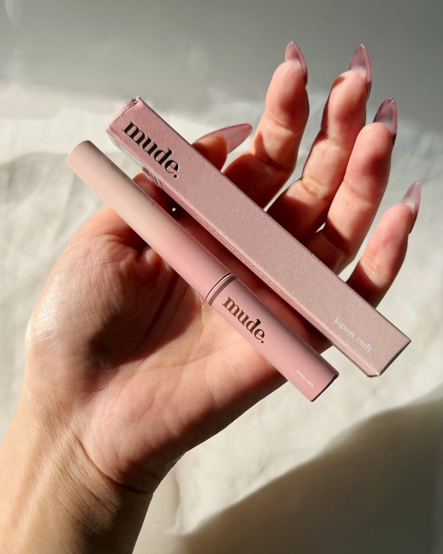 インスパイアスキニーブロウカラ/mude/眉マスカラを使ったクチコミ(5枚目)