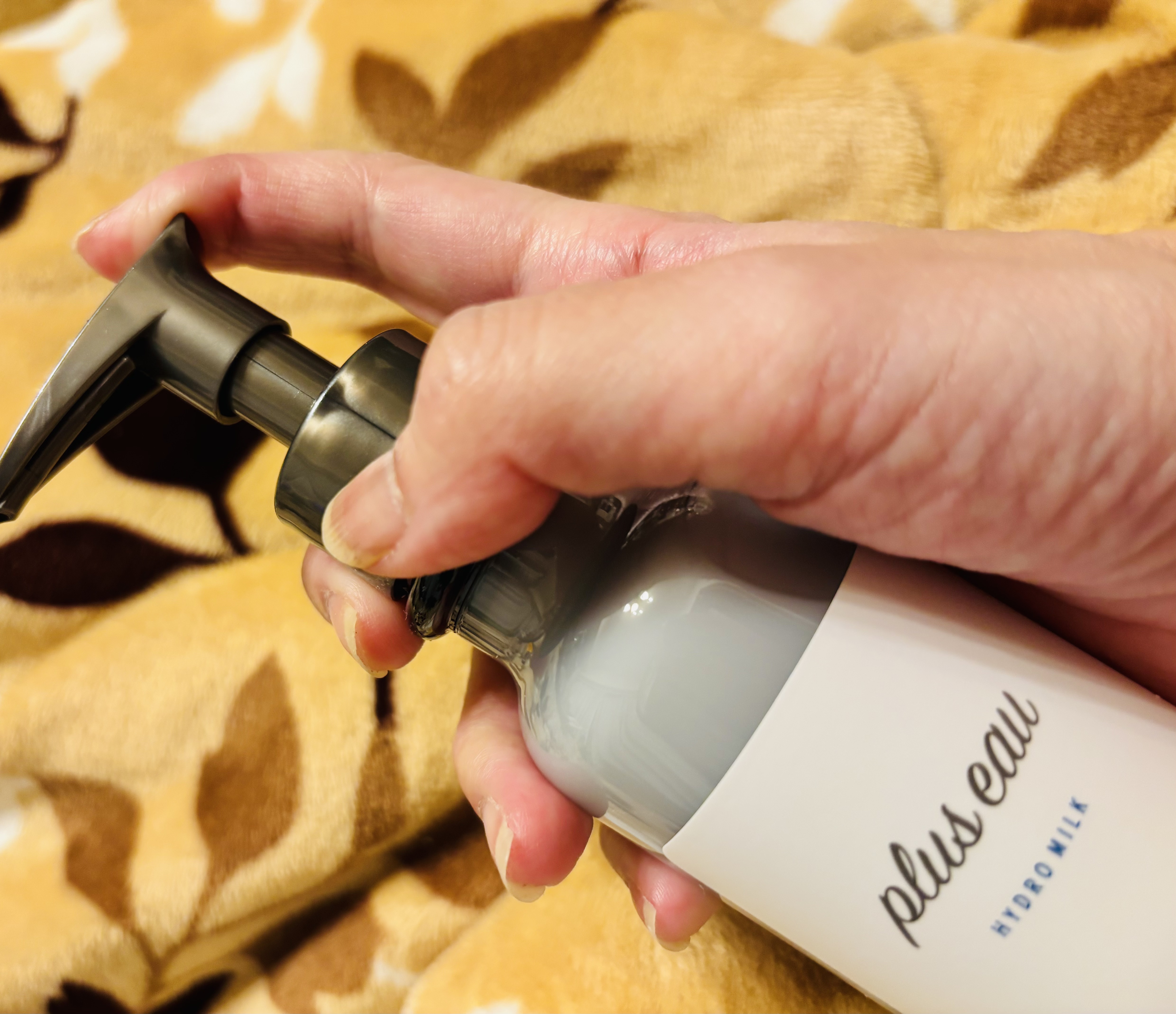 プリュスオー ハイドロミルク/plus eau/ヘアミルクを使ったクチコミ（2枚目）