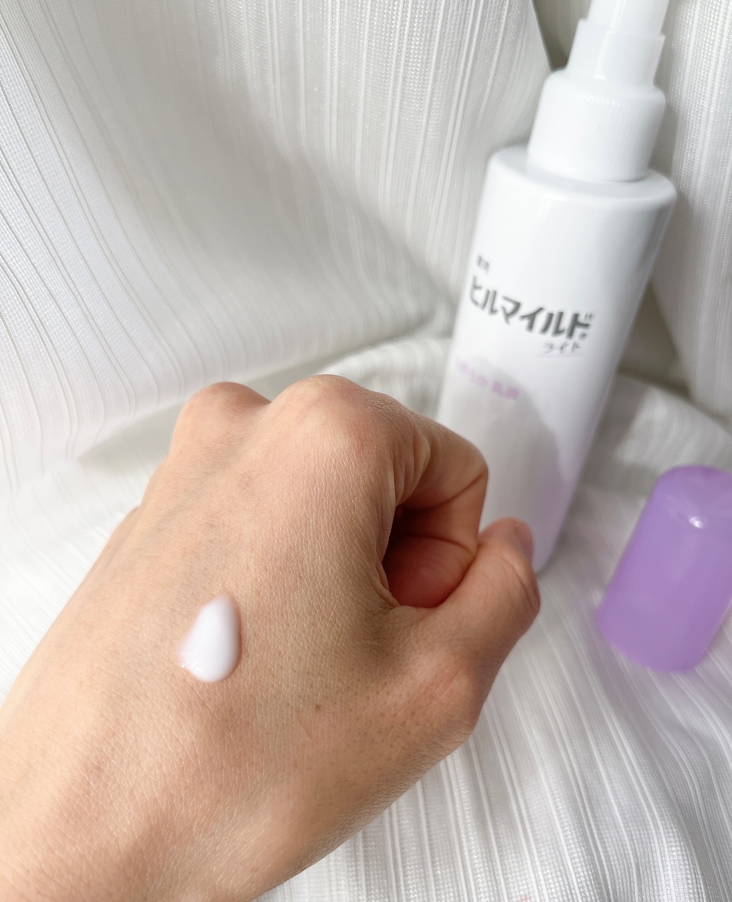 ヒルマイルドライト なめらか乳液/健栄製薬/乳液を使ったクチコミ（2枚目）
