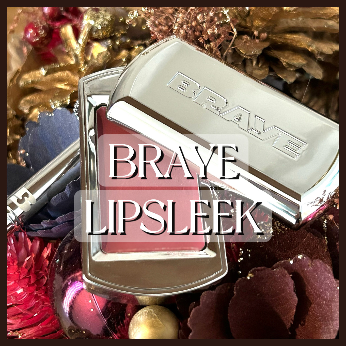 BRAYE LIPSLEEK 06プラッキー/BRAYE/口紅を使ったクチコミ（1枚目）