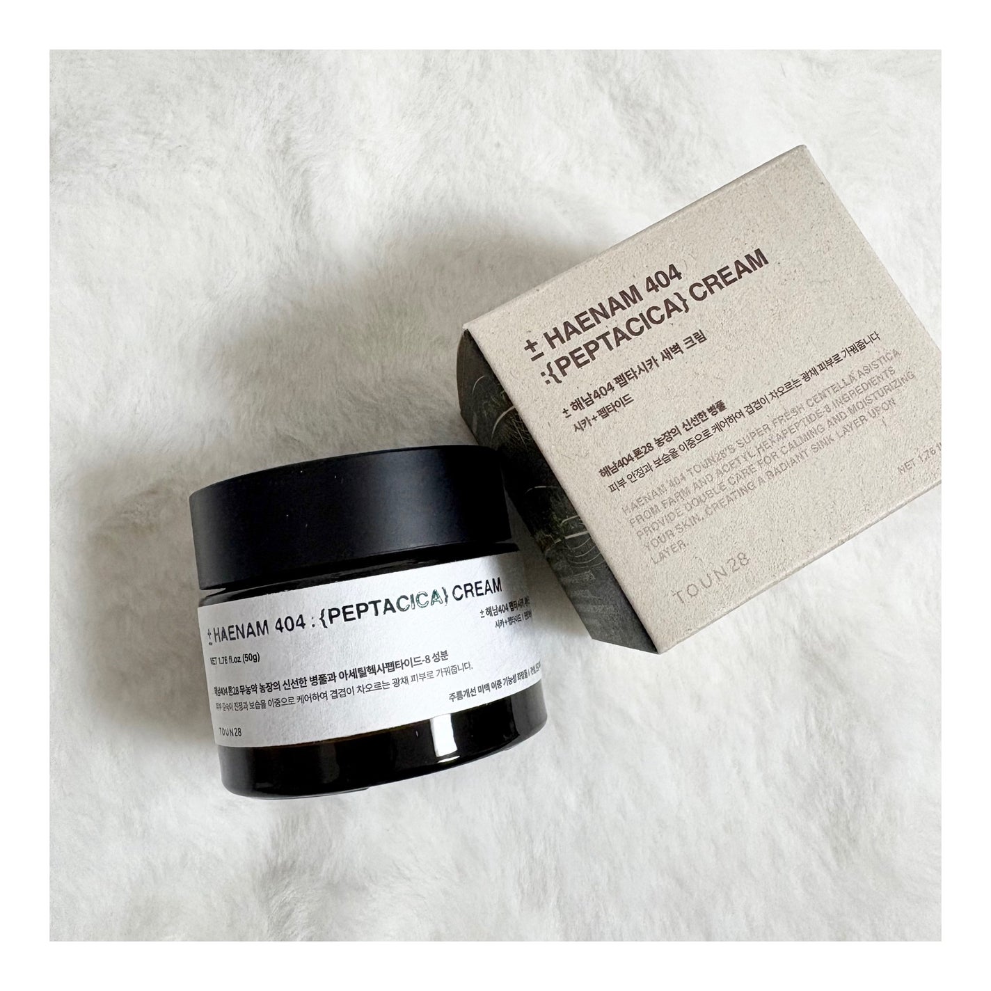 へナム404ペプタシカクリーム/TOUN28/フェイスクリームを使ったクチコミ(1枚目)