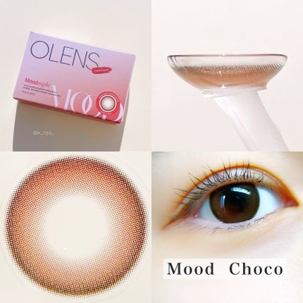 Moodnight 1Month/OLENS/カラーコンタクトレンズを使ったクチコミ(6枚目)