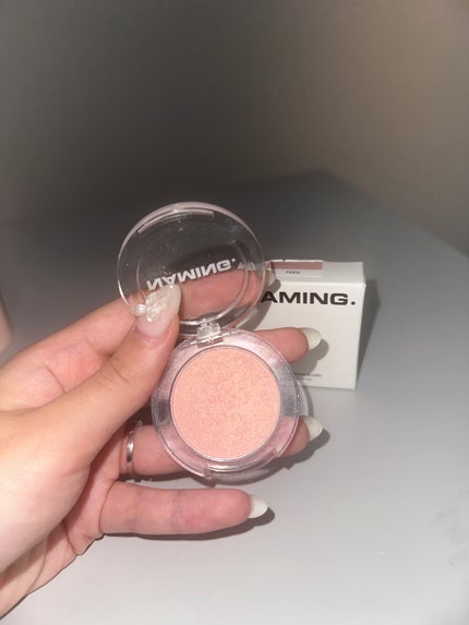 ネーミング フラッフィーパウダーブラッシュ/NAMING./パウダーチークを使ったクチコミ(2枚目)