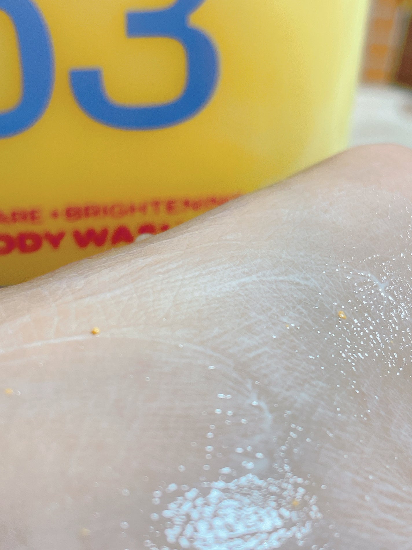 B3 アクネ クリア ボディウォッシュ/b.clinicx/ボディソープを使ったクチコミ(4枚目)