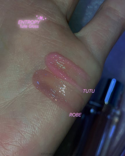 チュールグロス/ENTROPY/リップグロスを使ったクチコミ(4枚目)