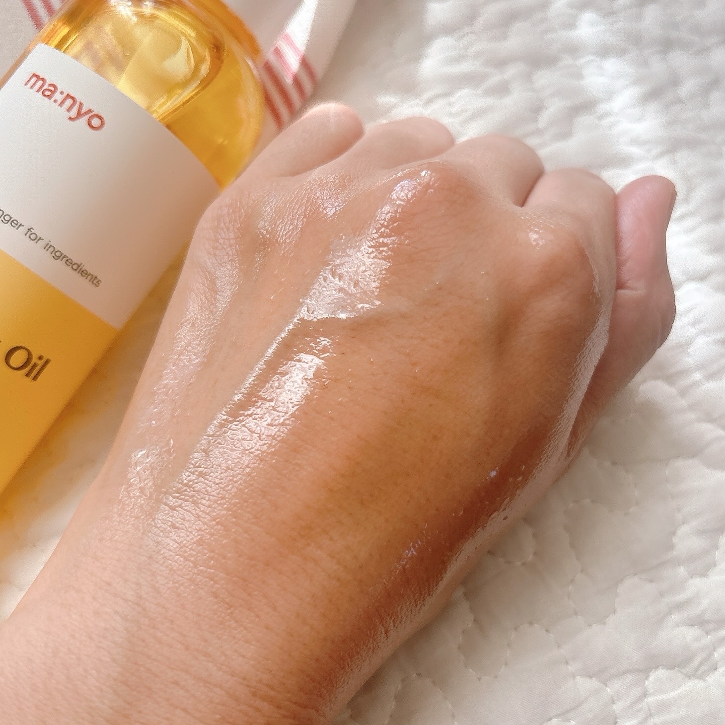 ピュア クレンジング オイル/manyo/オイルクレンジングを使ったクチコミ（2枚目）