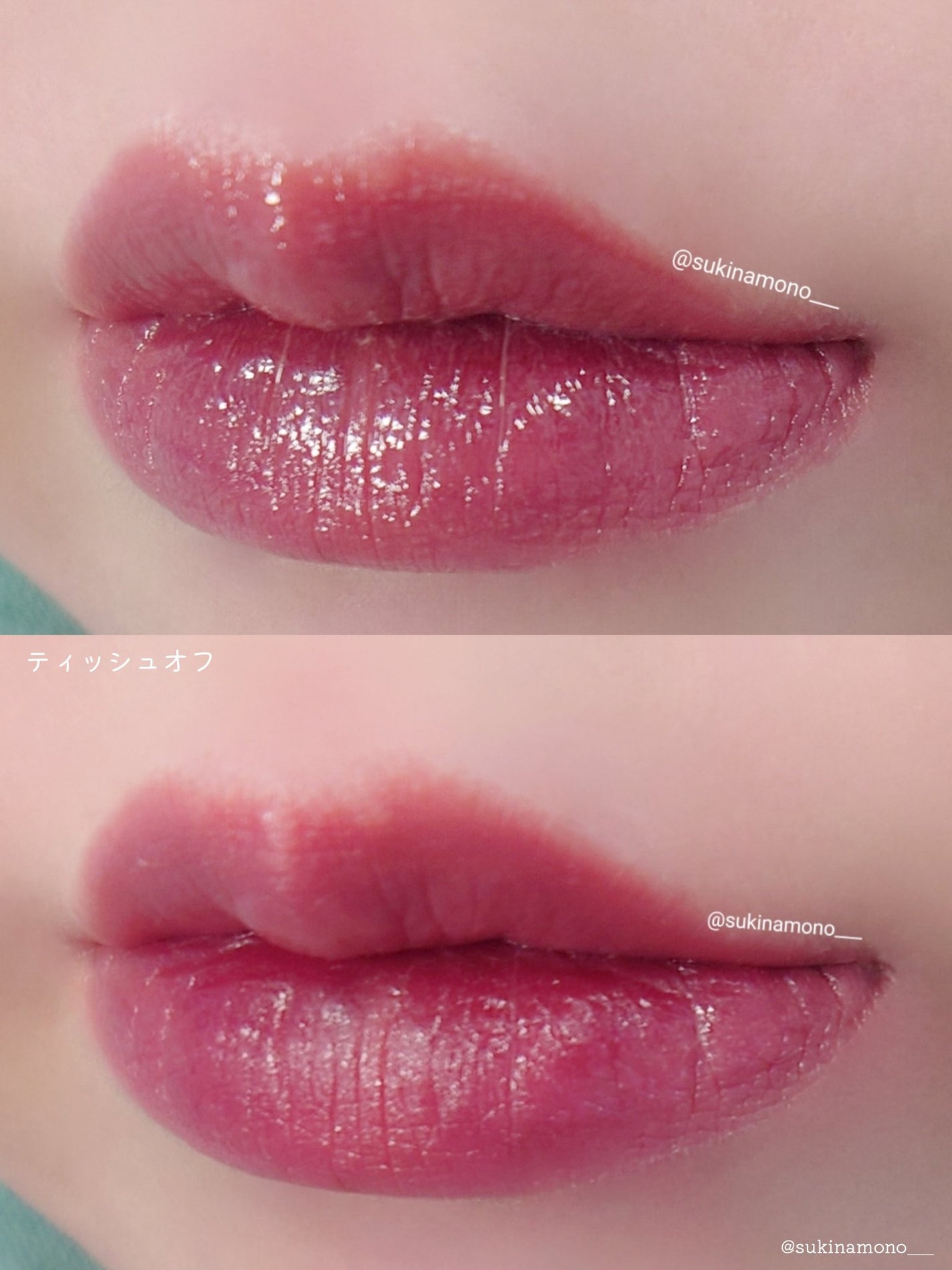 デイリームードマットリキッド/nuegray/リップグロスを使ったクチコミ(5枚目)