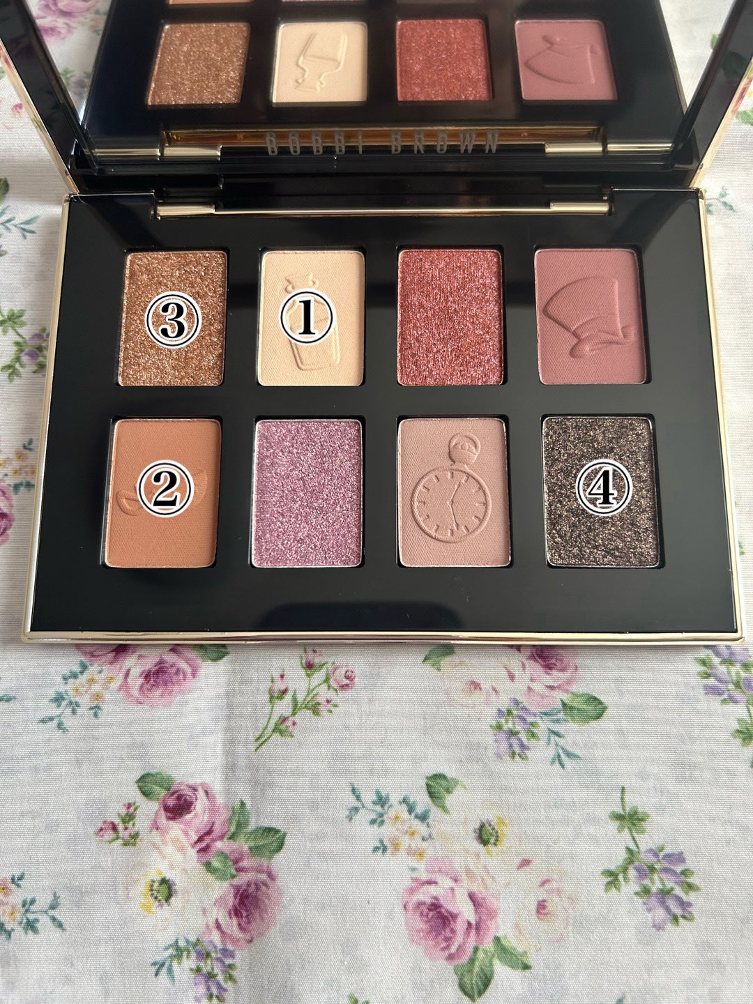 アリス イン ワンダーランド アイシャドウ パレット/BOBBI BROWN/アイシャドウパレットを使ったクチコミ(4枚目)