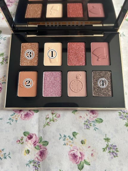 アリス イン ワンダーランド アイシャドウ パレット/BOBBI BROWN/アイシャドウパレットを使ったクチコミ(4枚目)