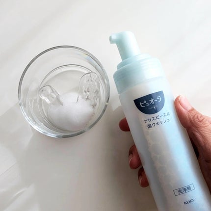 ピュオーラ マウスピース用泡ウォッシュ/ピュオーラ/その他オーラルケアを使ったクチコミ(4枚目)