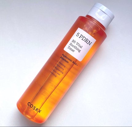 COSRX 5 PDRN B5 バイタル スージング トナーのクチコミ「Qoo10購入品!COSRXの新商品!サーモン、ツボクサ、米、海ぶどう、乳酸菌の5種PDRN配.....」(1枚目)