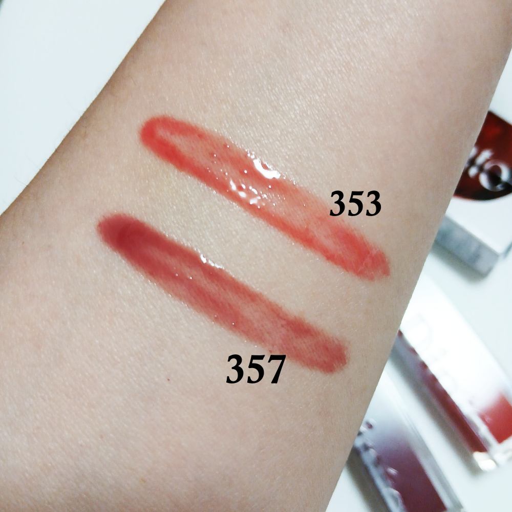 ミラーレスリップオイルグロス/Dinto/リップグロスを使ったクチコミ（3枚目）