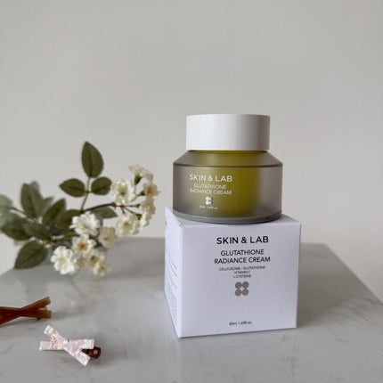 グルタチオンラディアンスクリーム/SKIN&LAB/フェイスクリームを使ったクチコミ(5枚目)