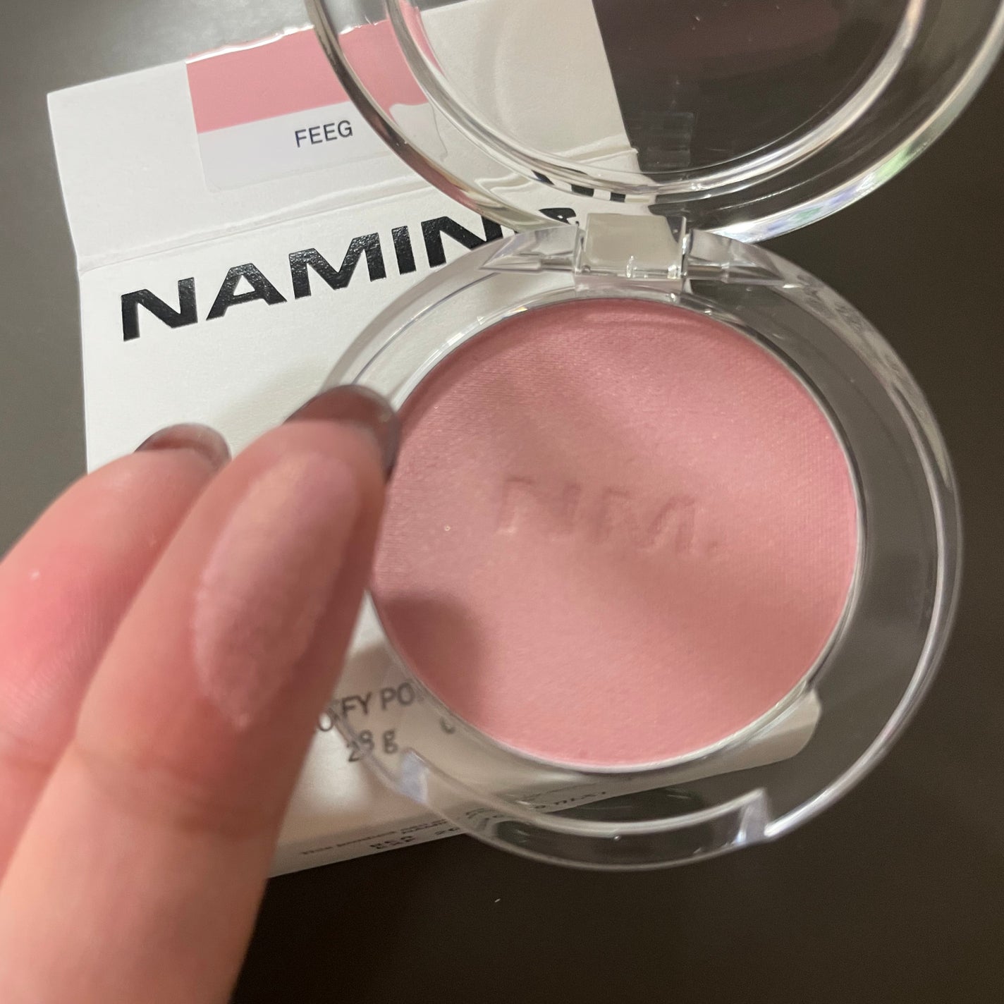 ネーミング フラッフィーパウダーブラッシュ/NAMING./パウダーチークを使ったクチコミ(2枚目)