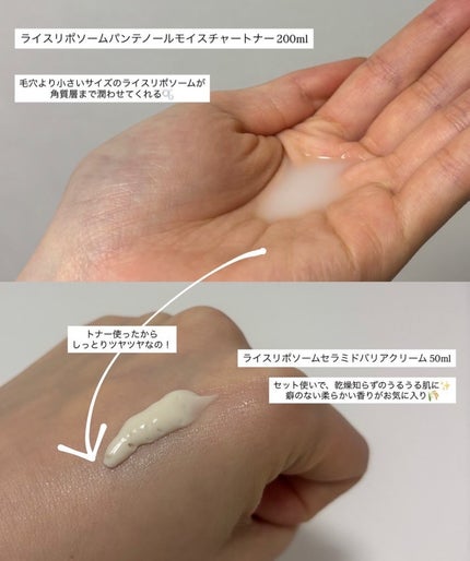 ライスリポソームパンテノールモイスチャートナー/make prem/化粧水を使ったクチコミ(1枚目)