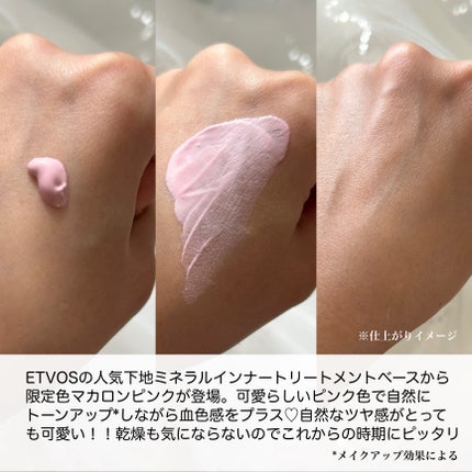 ミネラルインナートリートメントベース/エトヴォス/化粧下地を使ったクチコミ(2枚目)