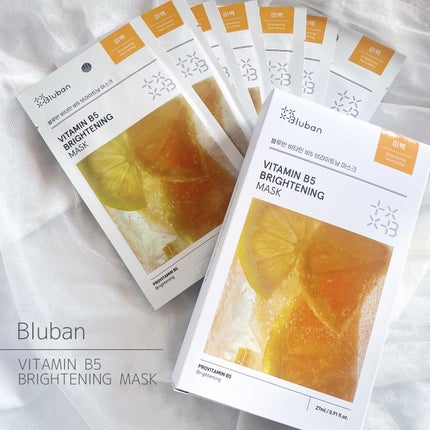 ビタミンB5 ブライトニングマスク/Bluban/シートマスク・パックを使ったクチコミ(1枚目)