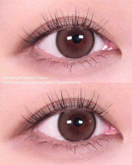 Moodnight 1Month/OLENS/カラーコンタクトレンズを使ったクチコミ(5枚目)