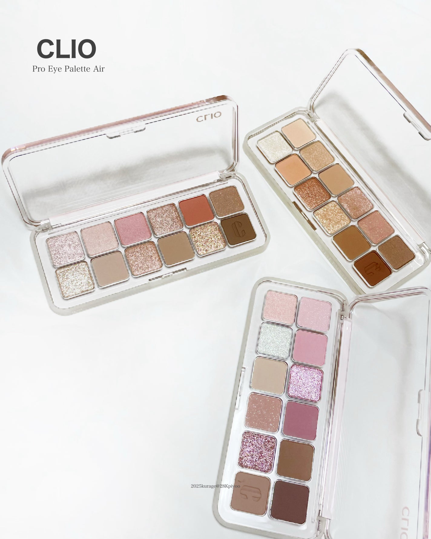 プロ アイ パレット エアー/CLIO/アイシャドウパレットを使ったクチコミ(2枚目)