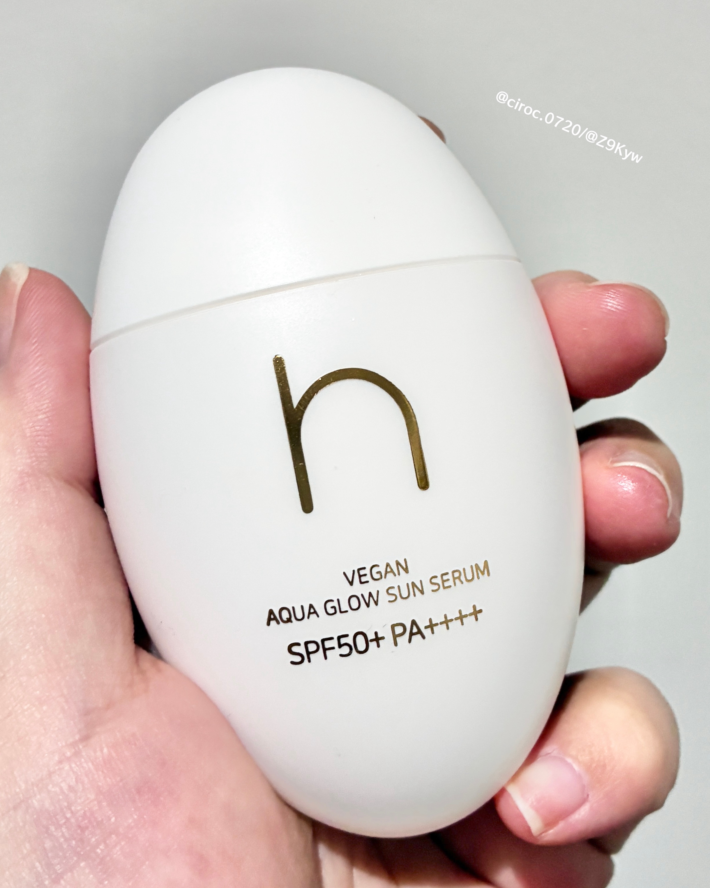 ヴィーガンアクアグロウサンセラム/HAMEL/日焼け止めローションを使ったクチコミ（2枚目）