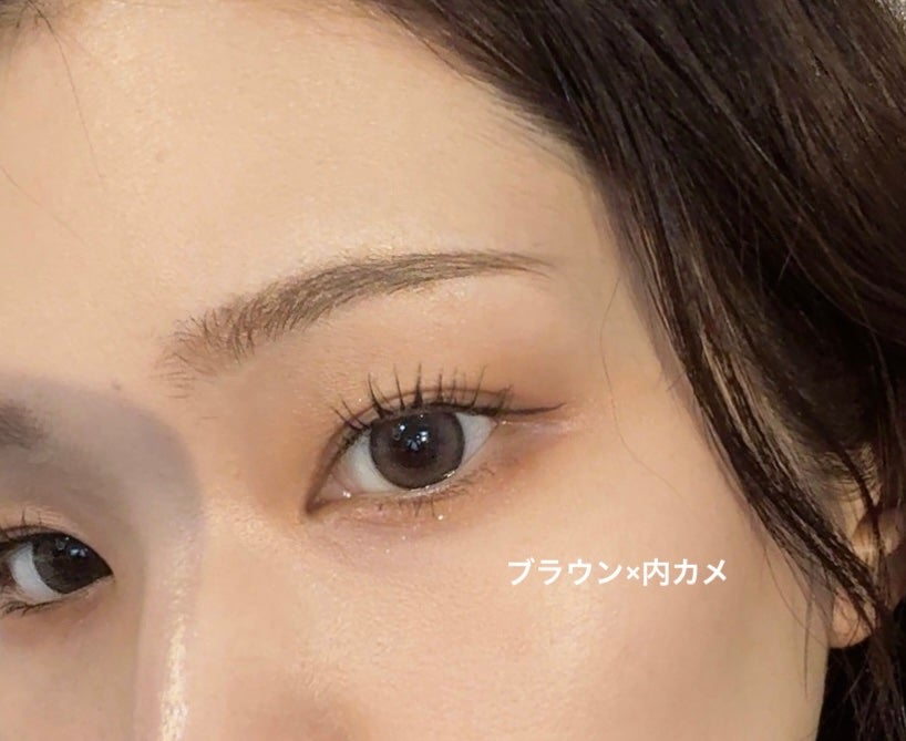 Moodnight 1Month/OLENS/カラーコンタクトレンズを使ったクチコミ(2枚目)