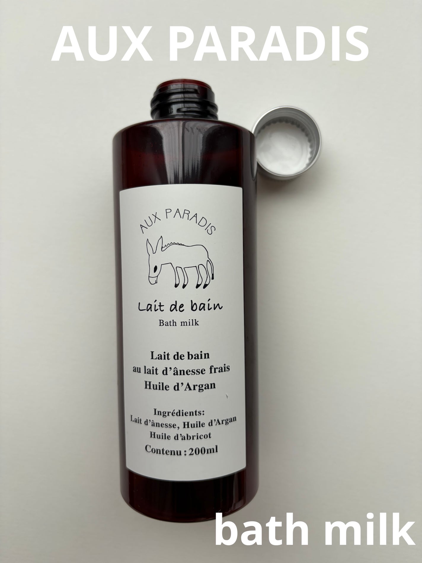 Bath milk(フルール バスミルク)/AUX PARADIS/バスグッズを使ったクチコミ(1枚目)