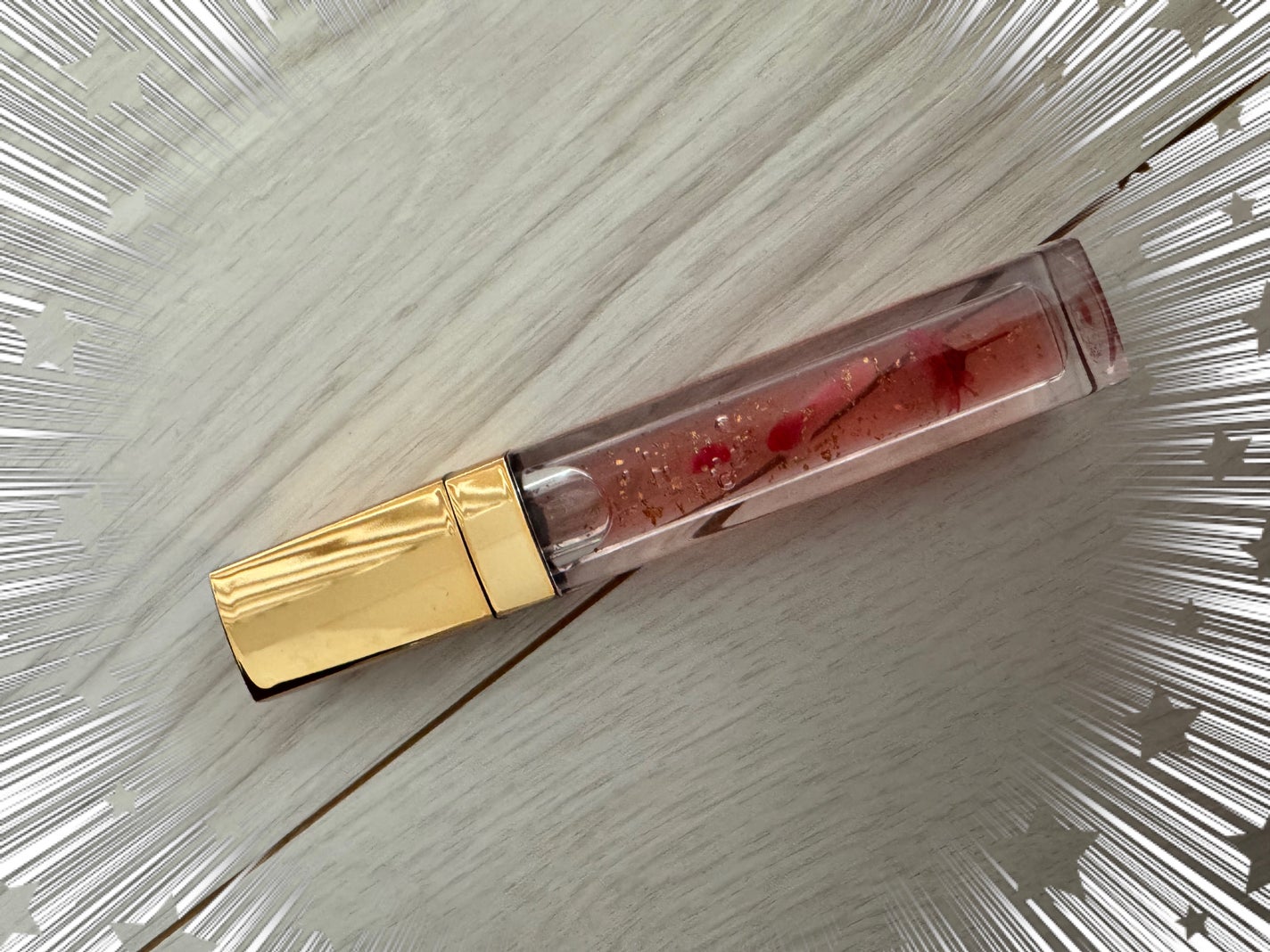 フラワーリップグロス/Kailijumei/リップグロスを使ったクチコミ(1枚目)