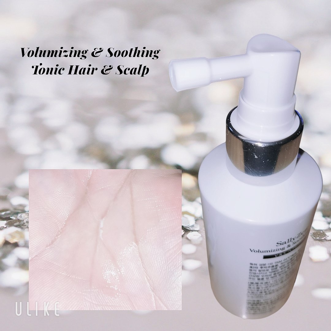 ボリューマイジング&スーディングヘアトニック/SallyZen/頭皮ローションを使ったクチコミ（2枚目）