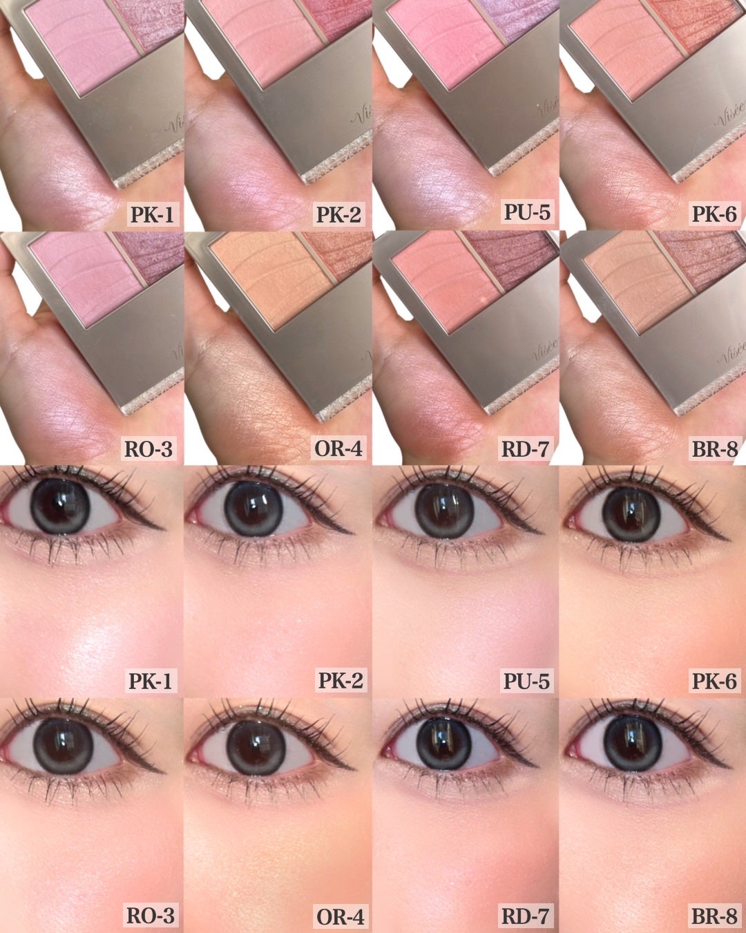 レイヤード フルリ チーク/Visée/パウダーチークを使ったクチコミ(8枚目)