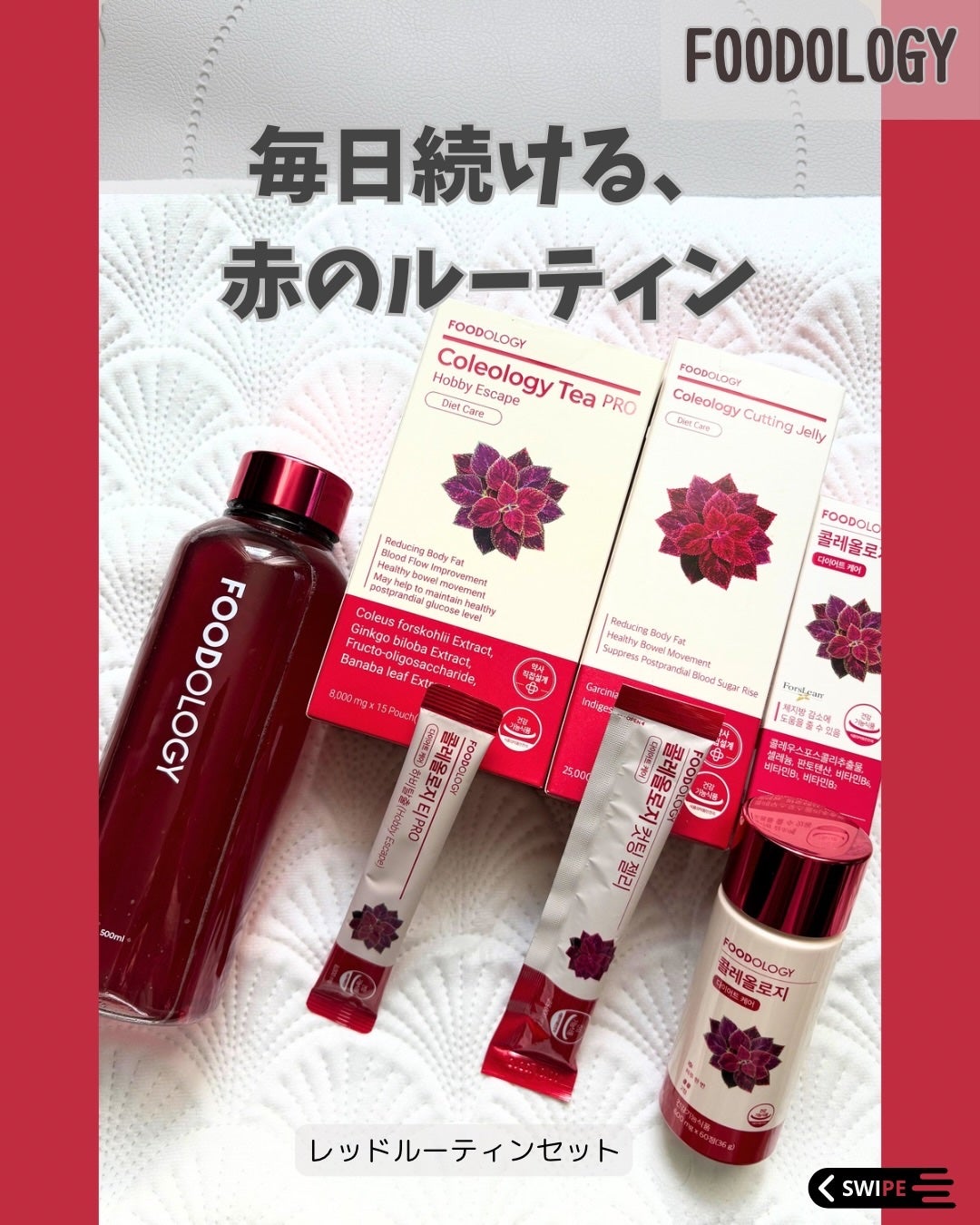 コレオロジーカットゼリー/FOODOLOGY/食品を使ったクチコミ(1枚目)