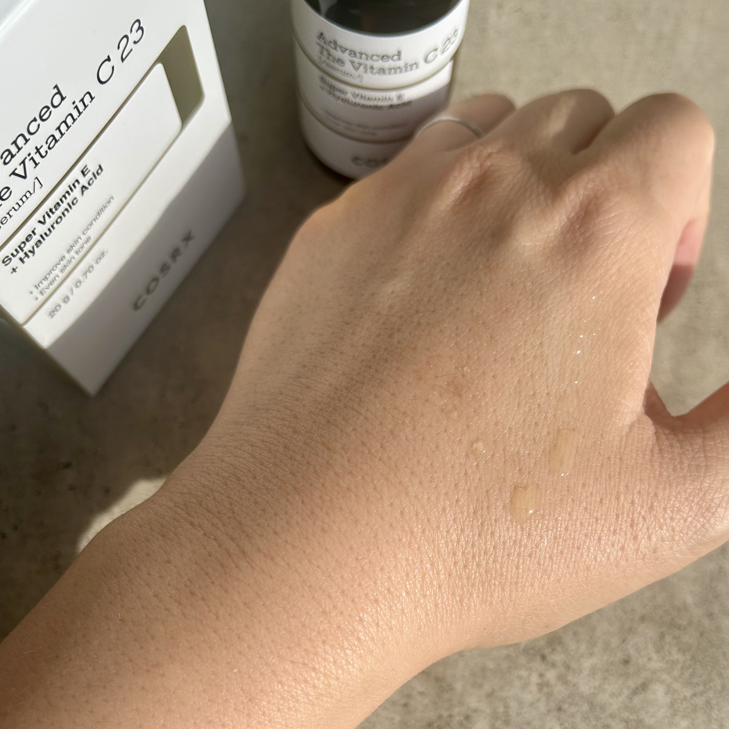 RXアドバンスド ザ・ビタミンC23セラム/COSRX/美容液を使ったクチコミ（2枚目）