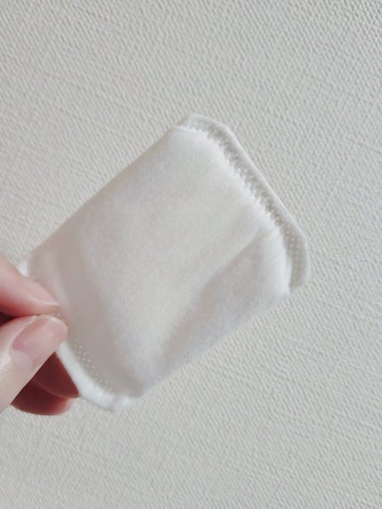 天然シルクで包んだコットンパフ/くらしリズム/コットンを使ったクチコミ(3枚目)