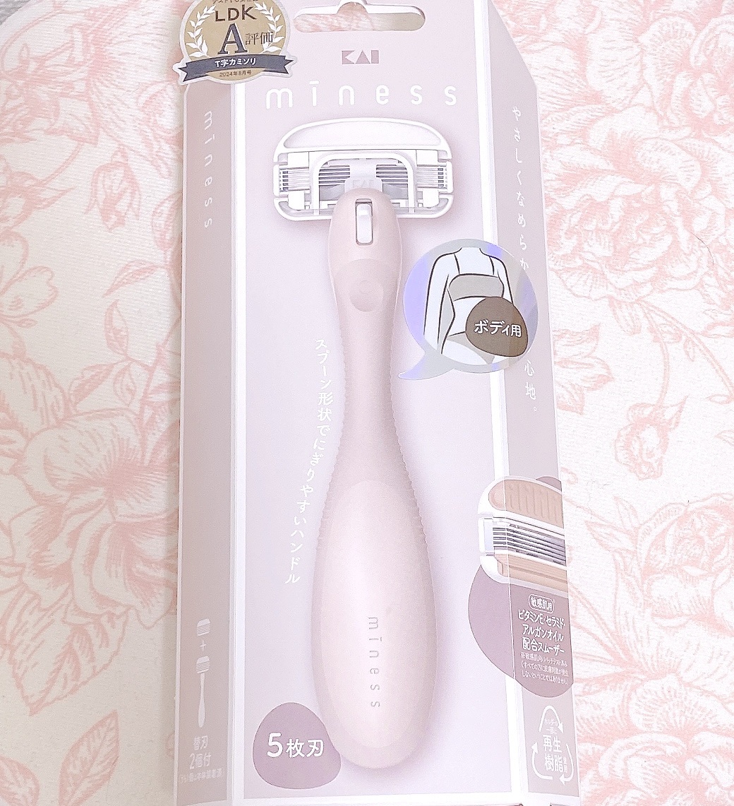 miness わき用カミソリ/貝印/シェーバーを使ったクチコミ（2枚目）