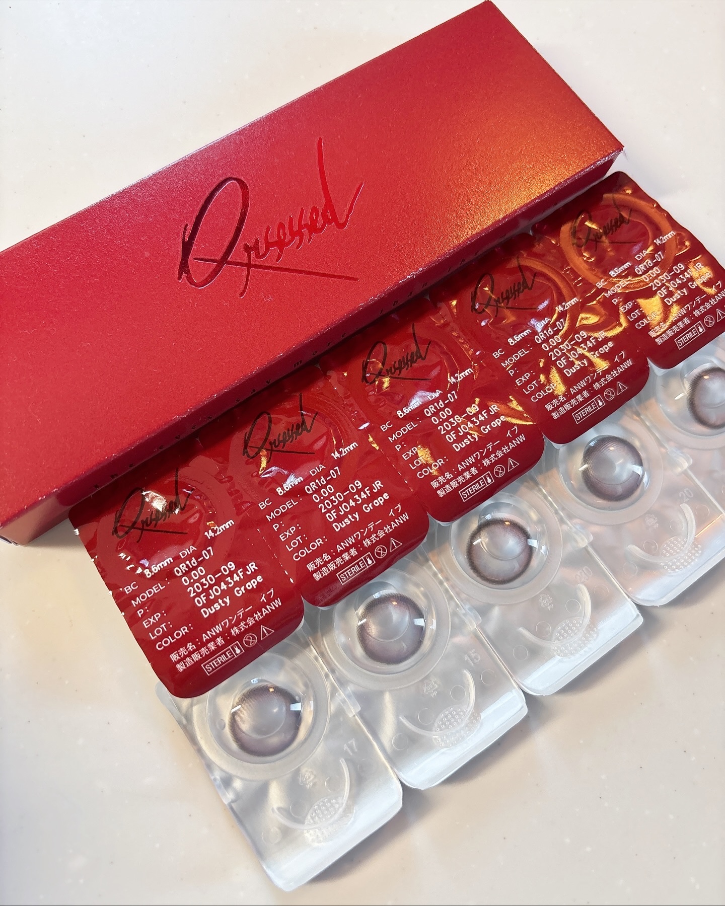 Qrsessed 1day/Qrsessed/ワンデー（１DAY）カラコンを使ったクチコミ（2枚目）