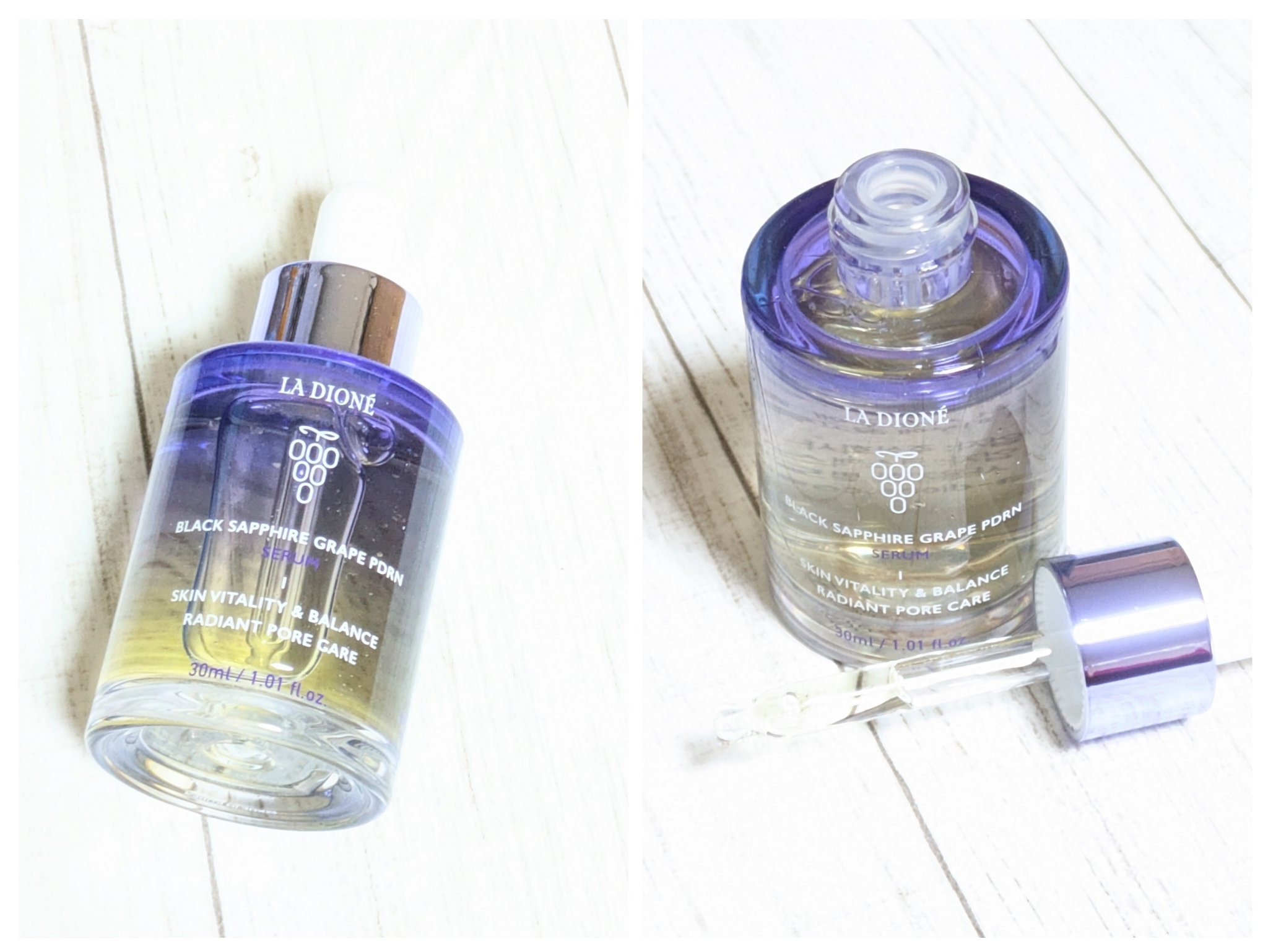 スイート サファイア ブドウ PDRN セラム 30ml/LA DIONÉ/美容液を使ったクチコミ（3枚目）