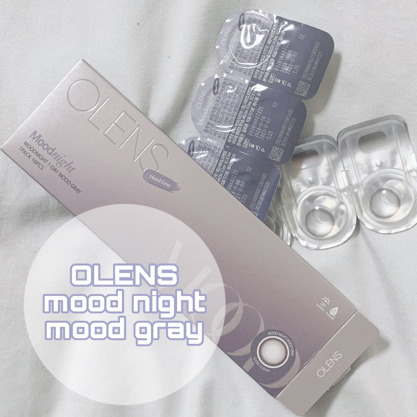 Moodnight 1day/OLENS/カラーコンタクトレンズを使ったクチコミ(4枚目)