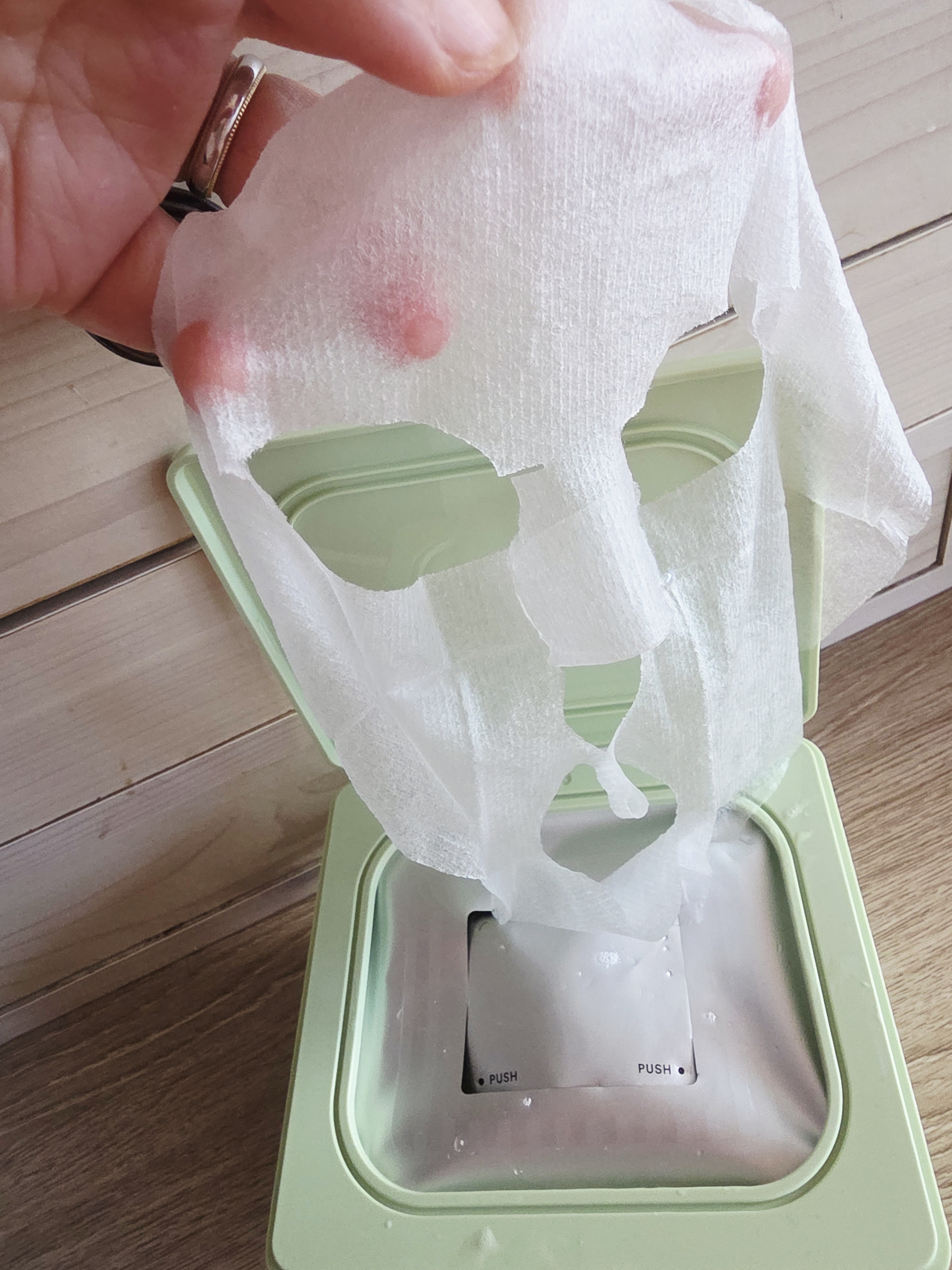 ドクダミシートマスクデイリーピック/Abib /シートマスク・パックを使ったクチコミ（3枚目）