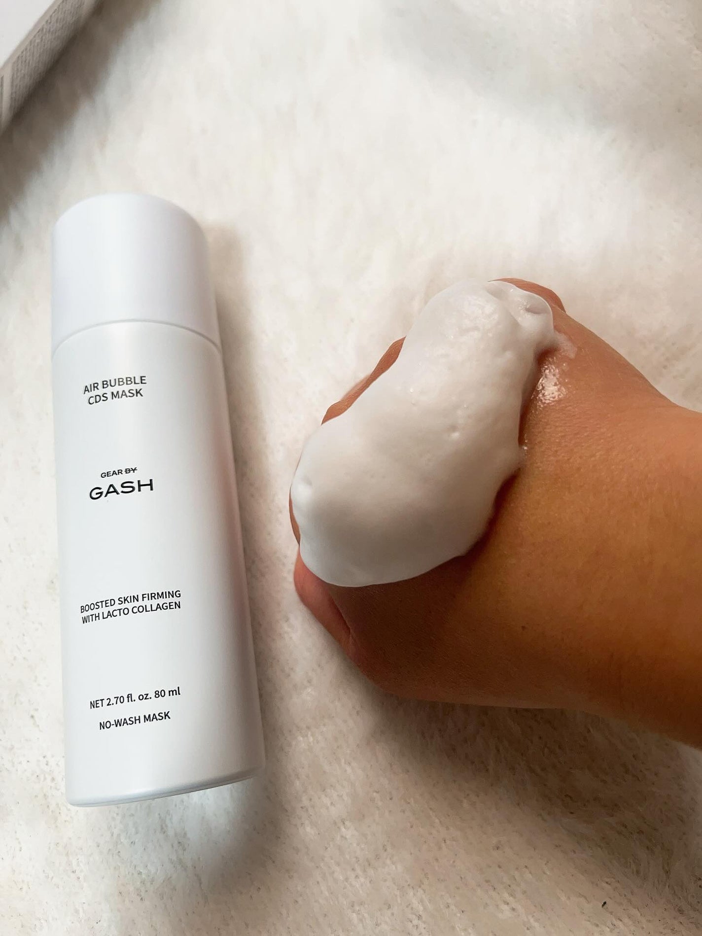 エアバブルCDSマスク/GASH/洗い流すパック・マスクを使ったクチコミ(2枚目)